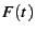$F(t)$