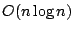$ O(n\log n)$