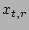 $x_{t,r}$