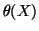 $ \theta(X)$