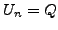$ U_n = Q$
