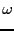 $\displaystyle \omega$