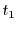 $t_1$