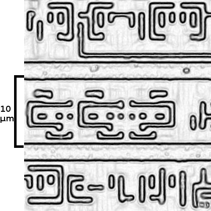 Circuits in Mifare RFID Chip