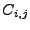 $ C_{i,j}$
