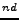 $ ^{nd}$