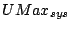$ UMax_{sys}$