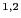 ${^{1,2}}$