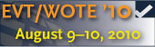 EVT/WOTE '10 button