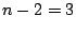 $n-2=3$