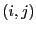 $(i, j)$