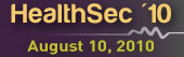 HealthSec '10 button
