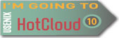 I'm going to HotCloud '10 button