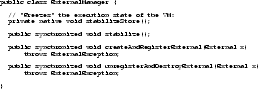 \begin{figure}\hbox{\vbox{\makebox[\columnwidth]{\epsfig{figure=listing-externalmanager,width=\columnwidth} }}}\end{figure}