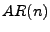$ AR(n)$