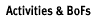 Activities/BoFs