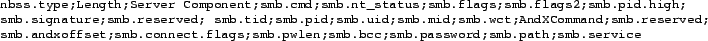 \begin{figure*}
\begin{center}
\begin{footnotesize}
\begin{verbatim}
nbs...
...mb.service\end{verbatim}
\end{footnotesize}
\end{center}
\end{figure*}