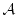 $ \mathcal{A}$