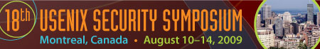 USENIX Security '09