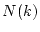 $ N(k)$