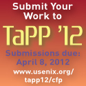 TaPP '12