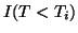 $ I(T < T_i)$