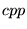 $cpp$