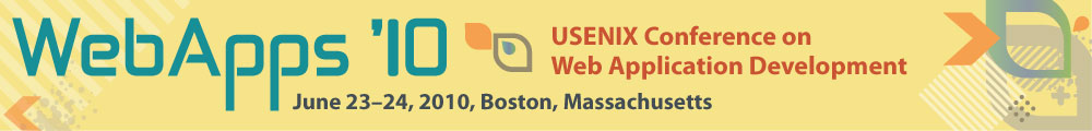 WebApps '10 Banner