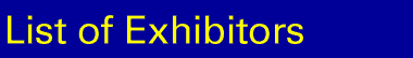 List of Exhibitors