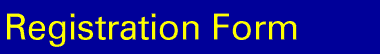 Registration Form
