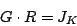 \begin{displaymath}
G \cdot R = J_K
\end{displaymath}