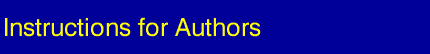 Instructions for Authors