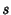 $\mathit{s}$