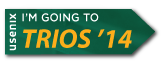 I'm going to TRIOS '14 button