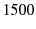 $1500$