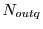 \ensuremath{N_{outq}}