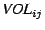 $\mbox{\em VOL}_{ij}$