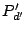 $ P'_{d'}$