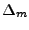 $ \Delta_m$