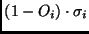 $(1-O_i)\cdot \sigma_i$