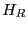 $ H_R$