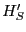 $ H_S^\prime$