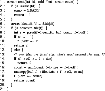 \begin{figure}\centering
\lgrindfile{code/read.c}
\vspace{-0.1in}\vspace{-0.25in}
\end{figure}