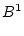 $\displaystyle B^1$