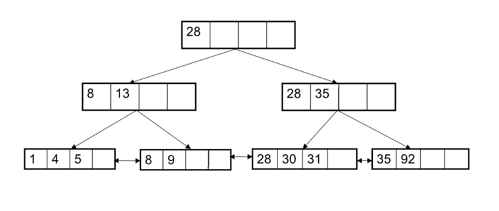A B+-tree