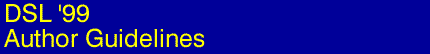 Guidelines for Authors 