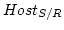 $ Host_{S/R}$