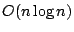 $O(n \log n)$