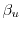 $ \ensuremath{{\beta}}_u$