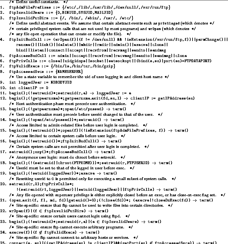 \begin{figure*}
\begin{small}
\begin{tt}
\hrule
\vspace{.10in}
\mbox{}\\ [-0.35i...
...pace term()
\end{tabbing}\end{tt}\hrule
\end{small}\vspace*{-0.2in}\end{figure*}